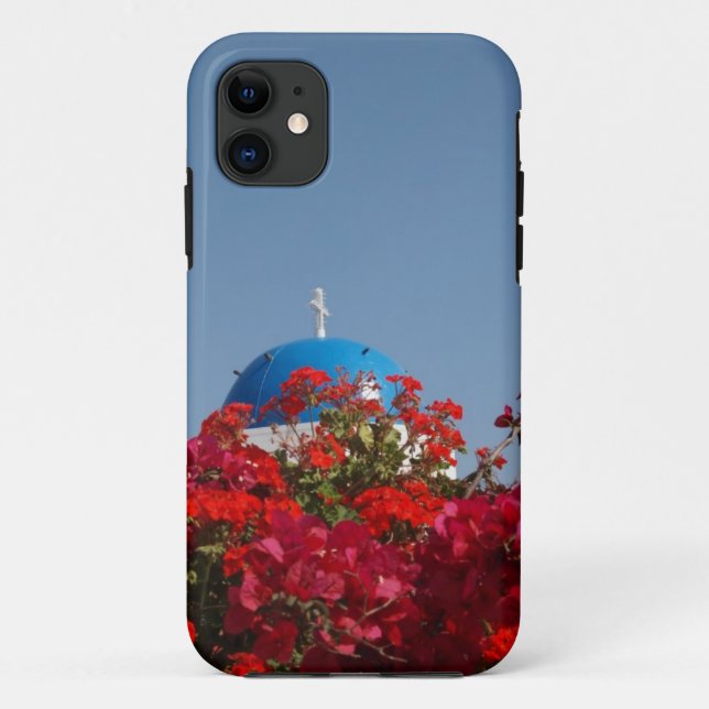 Capa Para iPhone 11 caso do iPhone 5 - Santorini (Verso)