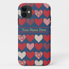 Capa Para iPhone 11 Caso do iPhone 5c para Personalizar: Corações e Ro