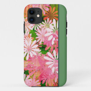 Capa Para iPhone 11 Caso do iPhone Floral 5 Retro