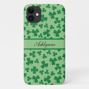 Capa Para iPhone 11 Caso do iPhone/iPad Personalizado Verde do Lucky C