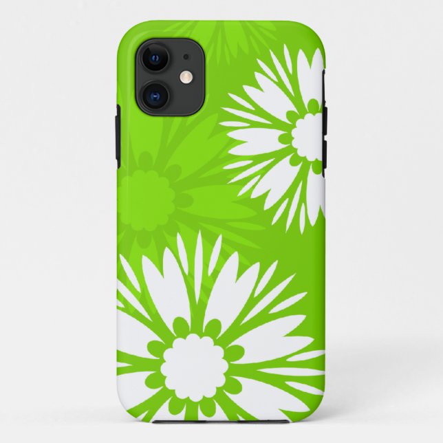 Capa Para iPhone 11 Caso do iPhone Verde Summertime 5 (Verso)