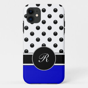 Capa Para iPhone 11 caso do monograma do iPhone 5
