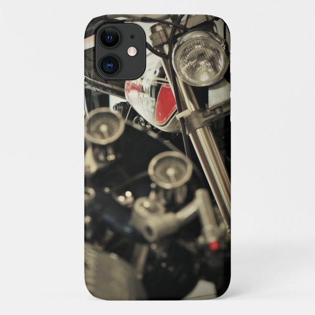 Capa Para iPhone 11 Caso do Motorcycle Biker Rider iPhone 11 (Verso)