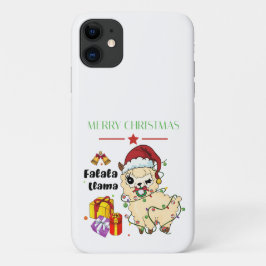 Capa Para iPhone 11 Caso do Natal Llama iPhone 11