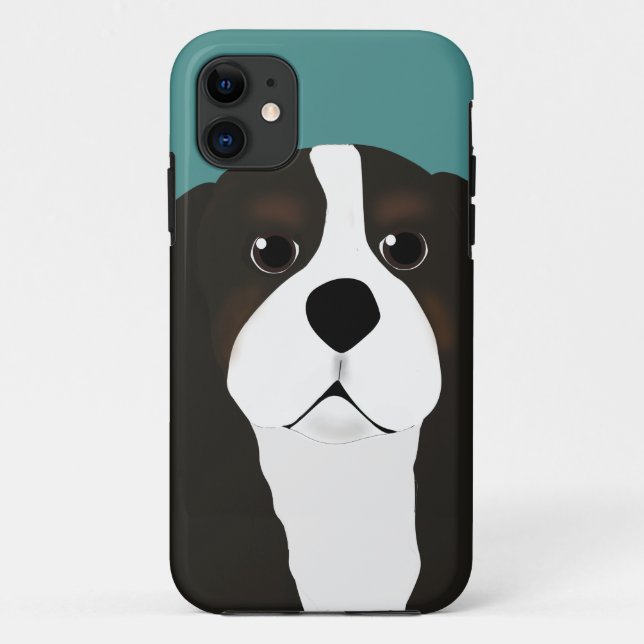 Capa Para iPhone 11 Caso do Rei Charles Cavalier iPhone 6/SE (Verso)