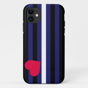 Capa Para iPhone 11 Caso do Sinalizador do Orgulho de Couro iPhone 5