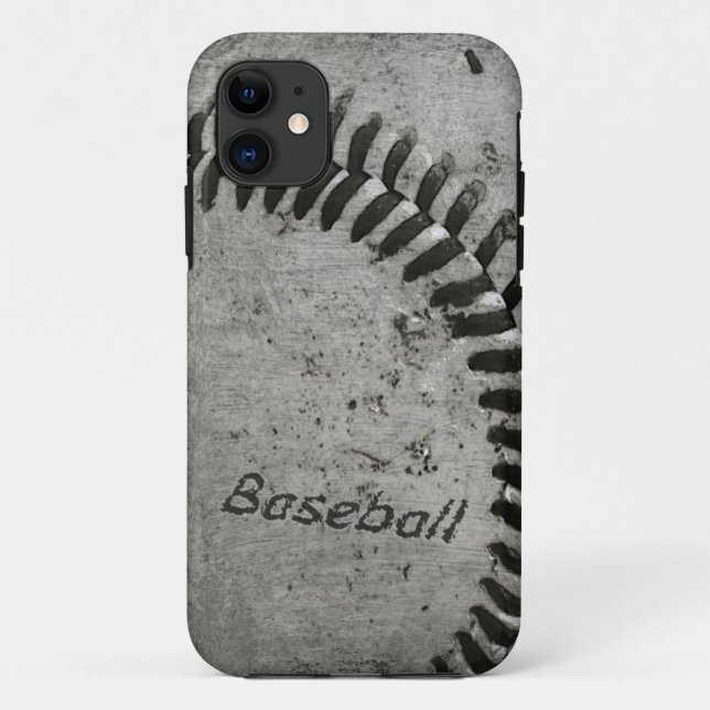Capa Para iPhone 11 Caso duro de beisebol para (Verso)