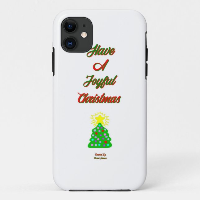 Capa Para iPhone 11 Caso Feliz Natal Apple iPhone SE+iPhone 5/5S (Verso)