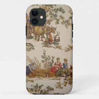 Capa Para iPhone 11 Caso francês do iPhone 5 de Toile do país do