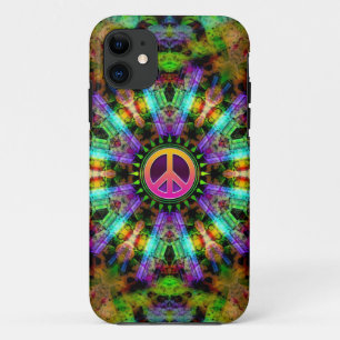 Capa Para iPhone 11 Caso Groovy do iPhone 5 da alegria do arco-íris d