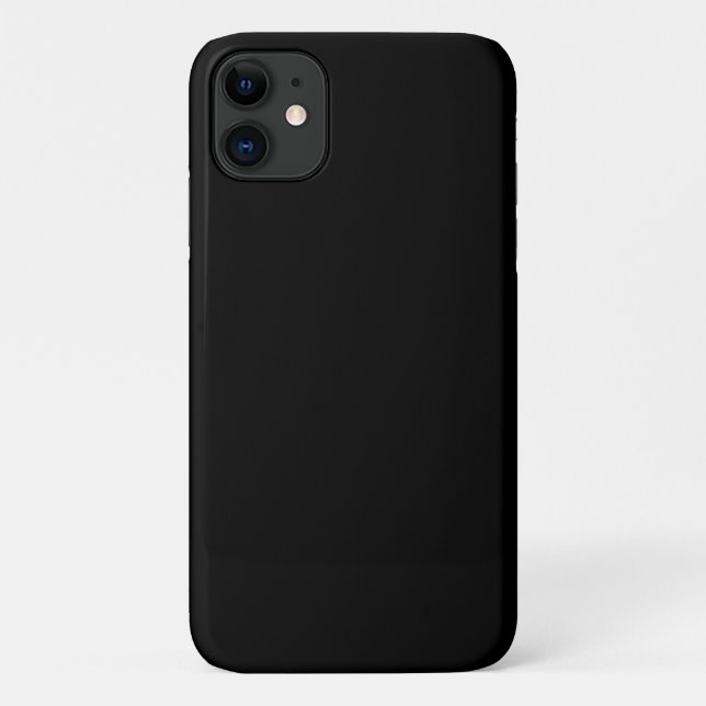 Capa Para iPhone 11 Caso iPhone 11 Preto (Verso)