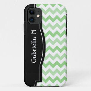 Capa Para iPhone 11 Caso iPhone 5 de Frame Preto Verde de 2 Pontas