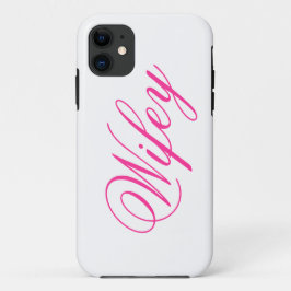 Capa Para iPhone 11 Caso iPhone 5 de Wifey Adorável