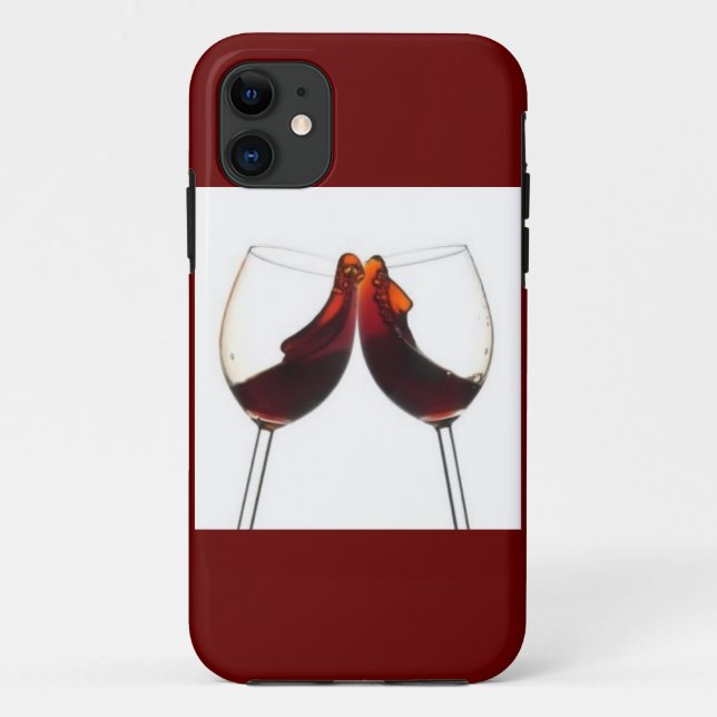 CAPA PARA iPhone 11 CASO IPHONE 5 DOS VINHOS (Verso)