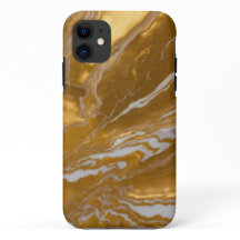 Caso Luxurioso Dourado Marble iPhone/iPad