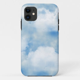 Capa Para iPhone 11 Caso macio do iPhone 5 das nuvens mal lá