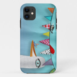 Capa Para iPhone 11 Caso-Mate De Bird Garland