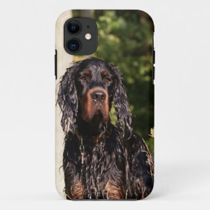 Capa Para iPhone 11 Caso molhado do iPhone 5 do setter de Gordon