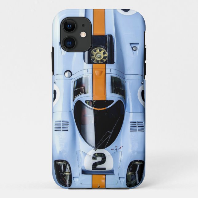 Capa Para iPhone 11 Caso Racecar Le Mans, 917 (Verso)