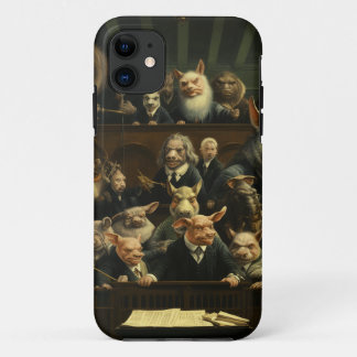Capa Para iPhone 11 Caso Smartphone - Congresso de Animais