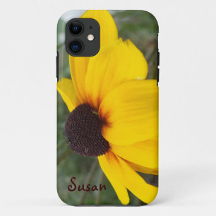 Capa Para iPhone 11 Caso Susan iPhone 5 de olhos negros *Personalizar*