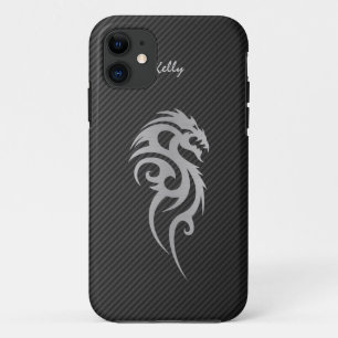 Capa Para iPhone 11 Caso tribal de prata do iPhone 5 do tatuagem do