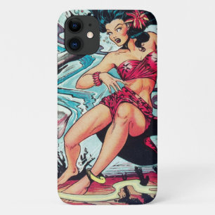 Capa Para iPhone 11 Caso Vintage "Undersea Adventure" iPhone 11