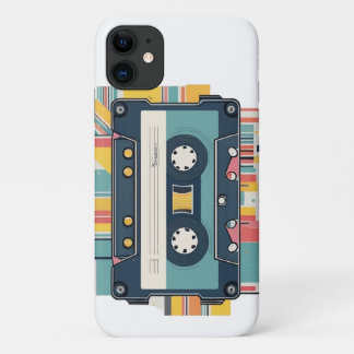Capa Para iPhone 11 Cassete de fita