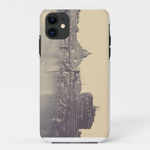 Capa Para iPhone 11 Castelo do Anjo e cúpula do Vaticano