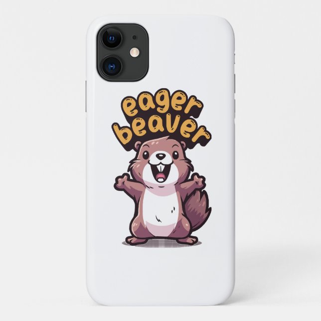 Capa Para iPhone 11 Castor Diligente (Verso)