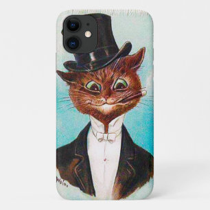 Capa Para iPhone 11 Cat Gentleman, Louis Wain