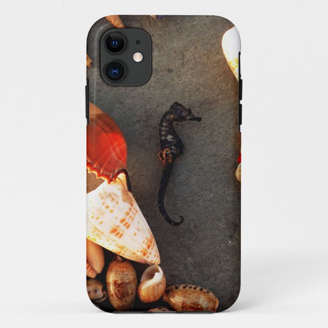 Capa Para iPhone 11 Cavalo-Marinho (Verso)