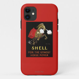 Capa Para iPhone 11 Cavalo mecânico com Shell Oil