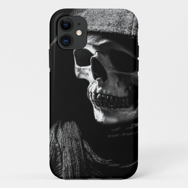 Capa Para iPhone 11 Caveira da Morte (Verso)