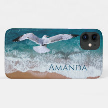 Caveira sobre a costa marítima