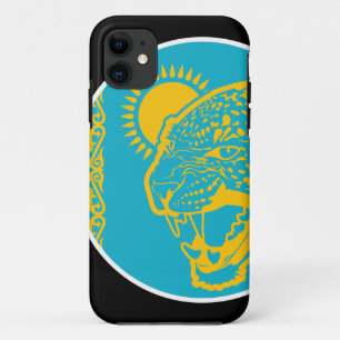 Capa Para iPhone 11 Cazaquistão - Leopardo-das-neves Kazakh