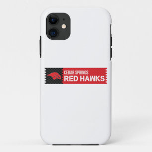 Capa Para iPhone 11 Cedar Primavera Red Hawks