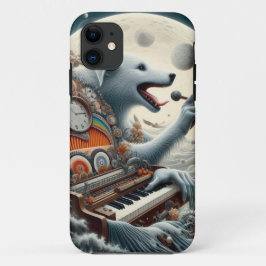 Capa Para iPhone 11 Celestial Canis Pianist