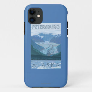 Capa Para iPhone 11 Cena da geleira - Petersburgo, Alaska