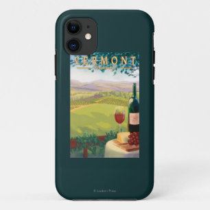 Capa Para iPhone 11 Cena do país de VermontWine