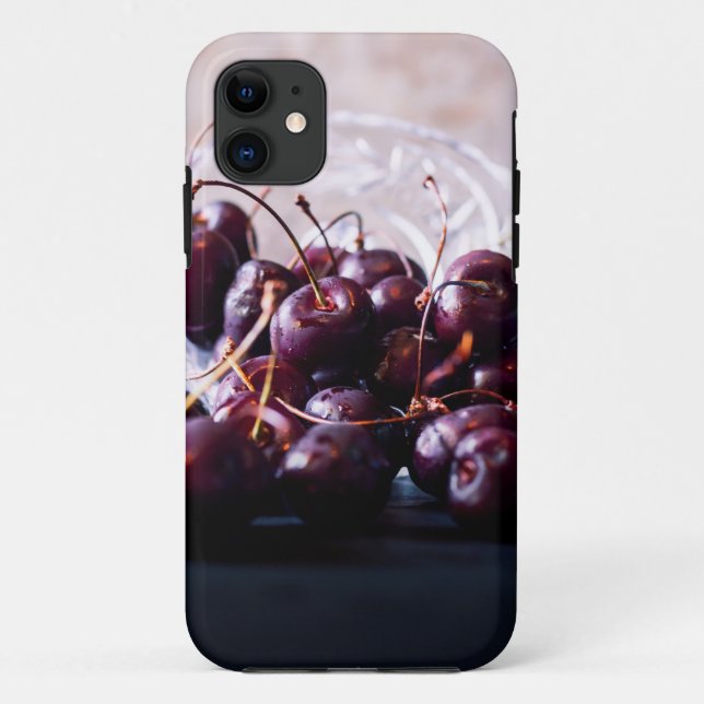 Capa Para iPhone 11 Cerejas (Verso)
