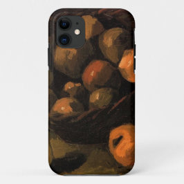 Capa Para iPhone 11 Cesta de Maçãs por Vincent van Gogh.