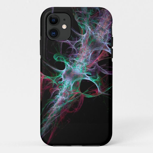 Capa Para iPhone 11 Chama 5 do Fractal (Verso)