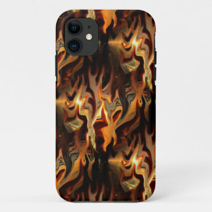 Capa Para iPhone 11 Chamas Dançantes....