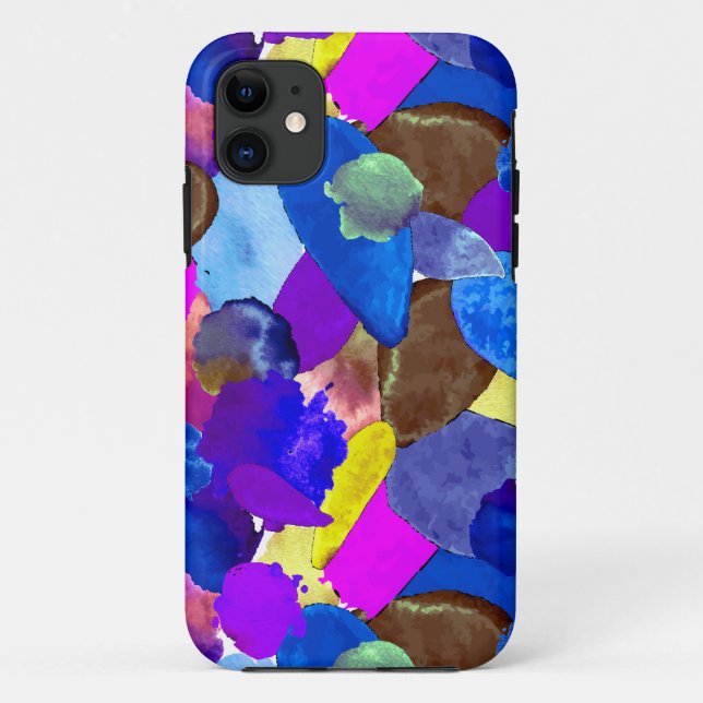 Capa Para iPhone 11 Chave de cor 4 (Verso)