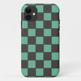 Capa Para iPhone 11 Checkered pattern※鬼滅の刃の公式グッズではありません