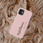 Capa Para iPhone 11 Chefe e Nome da Menina Rosa Moderna | melhor prese<br><div class="desc">Apresentando a coleção de Chefes e Nomes de Menina Rosa Moderna no Zazzle! Esta tendência e coleção de na moda é perfeita para todas as mulheres fortes e independentes que estão a balançar as suas carreiras e a fazer de uma declaração. Quer você seja uma menina chefe ou esteja procurando...</div>