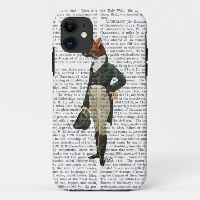 Capa Para iPhone 11 Cheio Dandy Fox 2 (Verso)