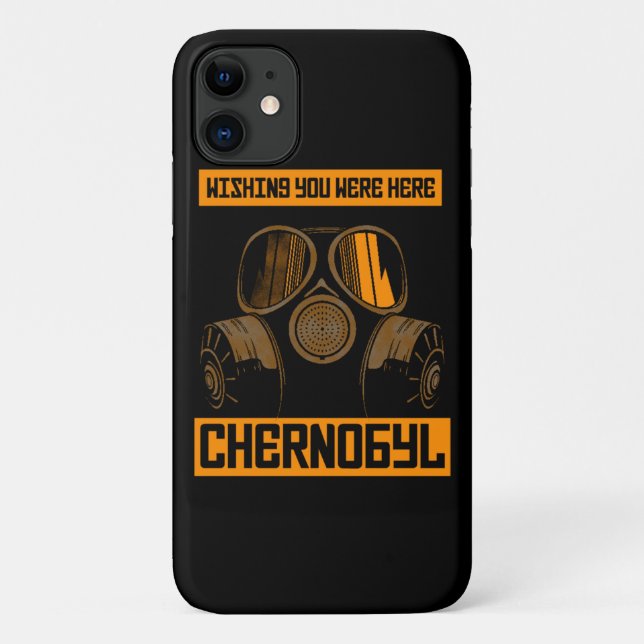 Capa Para iPhone 11 CHERNOBYL-WISHING YOU WERE HERE Essential (Verso)