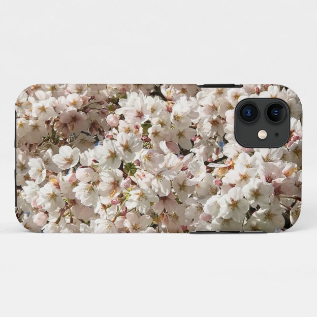 Capa Para iPhone 11 Cherry Tree in Bloom, Oregon (Verso (horizontal))